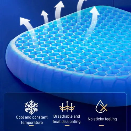 Silicone Ice Pad Insulated Car Seat Cushion - Product Image