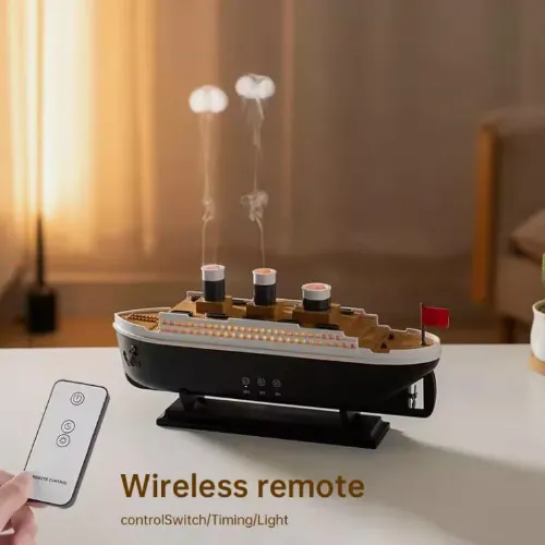 Titanic Steam Ship Design Humidifier Diffuser - Product Image