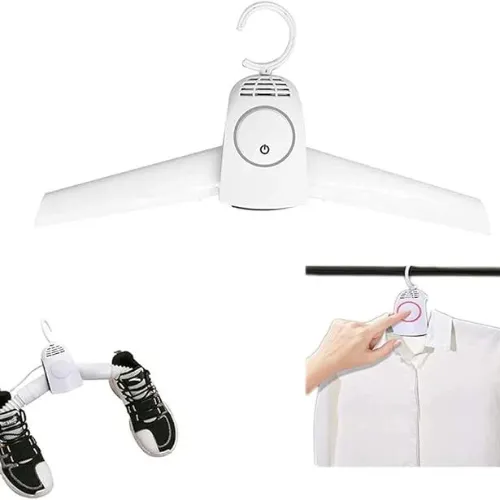 Portable Clothes Drying Hanger - Product Image