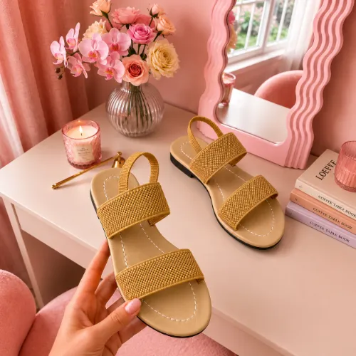 Womens Cork Casual Sandals