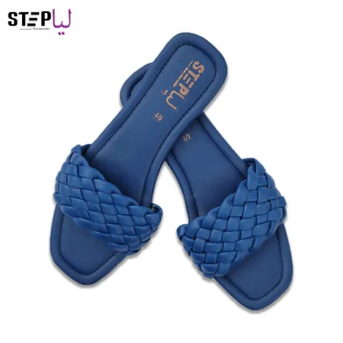 Blue Rexine Flat Flats Size 40 Pakistan