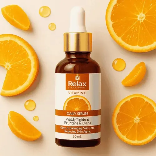 Relax Vitamin C Serum 30ml Skin Brightening Anti-A - Product Image