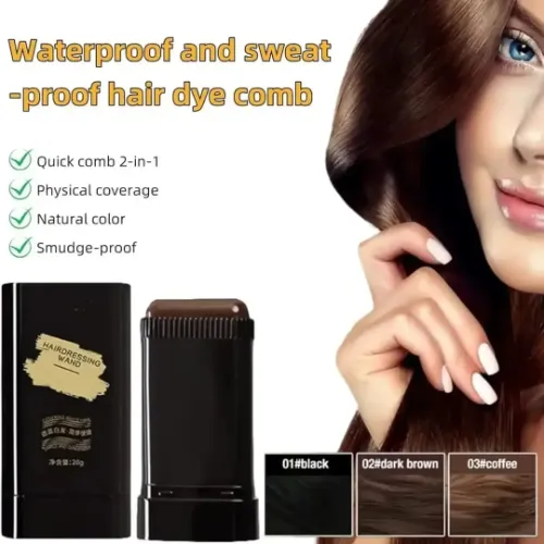 Hair Comb Dye Color Stick, 1 Hair Color Stick - Product Image